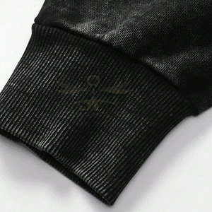 Top Venta OEM Servicio Angustia Bordado Sudaderas Pakistán Hecho Precio al por mayor Angustia Bordado Sudaderas con capucha - Product Image 4