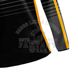 เสื้อแจ็คเก็ตสำหรับเล่นเบสบอลแบบมีแผ่นปะติดสองสี คุณภาพสูง ผลิตตามสั่ง (OEM) จาก FANTASY WEAR พร้อมดีไซน์เฉพาะตัว - Product Image 6