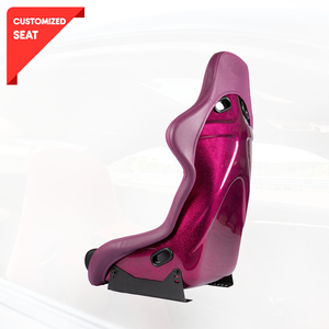 Asiento Deportivo Personalizado Drift Apex Glitter PU de Cubierta Completa |   Carcasa Ligera para Carreras |   Hecho en Malasia, Calidad de Exportación - Product Image 1