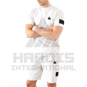 Ensemble de shorts d'été en coton nouveau design pour hommes personnalisés de la meilleure qualité en gros - Product Image 2