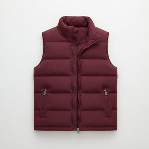 Gilet matelassé léger et chaud pour homme, veste sans manches pour le golf, la randonnée, les voyages décontractés - Product Image 4