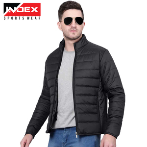 Chaqueta cálida de invierno de algodón y poliéster para hombre asequible, ajuste relajado para hombres maduros con logotipo y diseño personalizados - Product Image 3