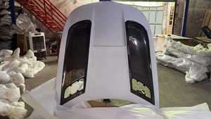 Pièces automobiles les mieux classées pour mercedes-benz <span class=keywords><strong>AMG</strong></span> <span class=keywords><strong>GTS</strong></span> mise à niveau série noire demi-kit de carrosserie en fibre de carbone pare-chocs de voiture calandre becquet de capot - Product Image 5