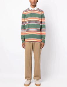 T-shirt à manches longues en coton et polyester pour hommes-Chemise de sport respirante avec motif solide-Vente en gros de tissu en toile pour polo - Product Image 3