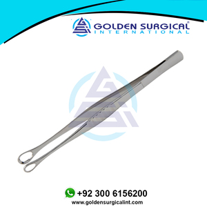 Pinzas Intestinales Denis Browne de 190 mm con Patrón de Resorte, Empuñaduras Serradas y Mordazas Fenestradas, a Granel - Product Image 2