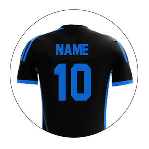 Kit completo de fútbol de diseños personalizados OEM de alta calidad con nombre de equipo personalizado ropa deportiva nueva temporada 100% poliéster logotipo personalizado uniforme - Product Image 6