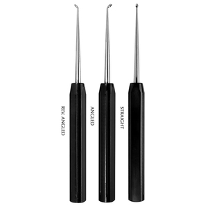 Surgical Curettes Set 9 Inch Stainless Steel Straight Angled Rev Angled Manual <b>Instrument</b> for Precision Use - Product Image 6