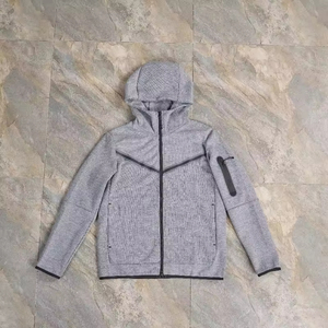 Wind Runner Tech Fleece alta calidad hombres ropa deportiva chándal Logo sudaderas con capucha entrenamiento chándal hombres Jogging gimnasio OEM ODM calidad - Product Image 3