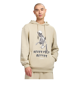 OEM conception de logo personnalisé hommes coupe régulière 100% coton polaire pull à capuche couleur noire pour l'hiver graphiques personnalisés imprimés BD - Product Image 5
