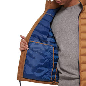 Chaqueta de Invierno para Hombre, Nueva Colección de Fábrica, Personalizable, de Manga Larga, con Cuello Alto y Logotipo Frontal, Alta Calidad - Product Image 5