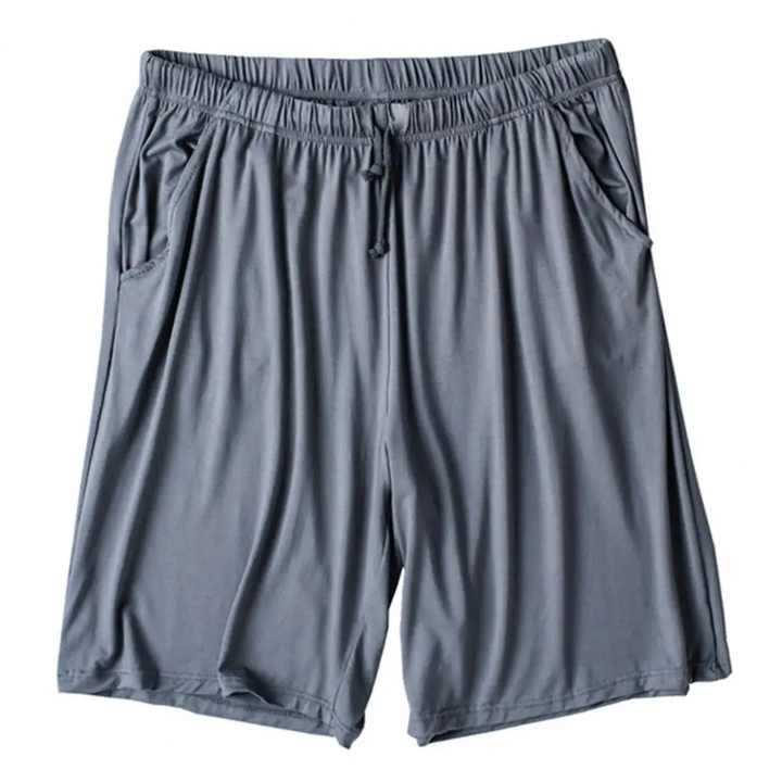 Modal Shorts Men's Modal Summer Pajama Shorts Stay Cool Comfortable Drawstring Lounge Shorts for Home Sports All-day Wear