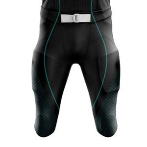 Maillot de football américain sur mesure avec ensemble de pantalons Uniformes de football américain personnalisés par sublimation de haute qualité avec nom d'équipe - Product Image 2