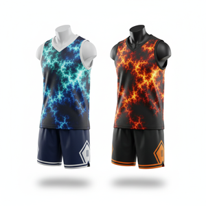 Uniforme de basket-ball entièrement sublimé 2026 |   Tissu respirant |   Faible MOQ en gros - Product Image 6