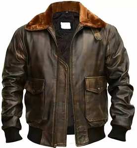 Chaqueta de Cuero Modelo 2026 para Hombre y Mujer, Chaqueta de Cuero Nueva Moda, Chaqueta de Cuero Cortavientos 2025 - Product Image 6