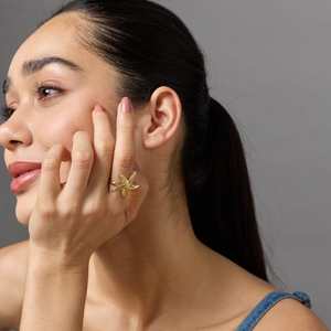 Trendy Gold Plated <b>Ring</b> <b>Watch</b> Oval Cut Diamond Inlay Fashionable Hip-Hop Eternity <b>Ring</b> Perfect Gift Number Shape 192438 Model - Product Image 2