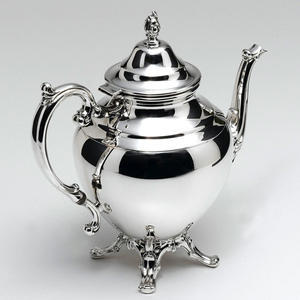 <b>Silver</b> <b>Tea</b> Pot - Product Image 4