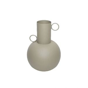 Vase décoratif en métal de grande capacité avec base robuste et design élégant idéal pour les mariages et les événements spéciaux - Product Image 6