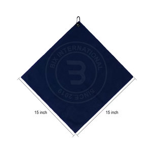 ผ้าขนหนูวาฟเฟิลสำหรับกอล์ฟ น้ำหนักเบา ราคาขายส่งจำนวนมาก สำหรับขจัดคราบสกปรกบนร่องหน้าไม้เหล็ก อุปกรณ์สนามกอล์ฟ - Product Image 2