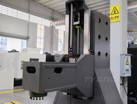 Centre d'usinage vertical CNC VMC1265 à 3/4/5 axes personnalisables, commande GSK, broche BT40, changeur d'outils automatique, 11 kW