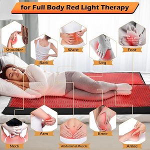 Manta de Terapia de Luz Roja AZURE, 660nm 850nm, 2520 LED, Tres Núcleos, Terapia de Luz Roja e Infrarroja para Uso Corporal Completo - Product Image 2