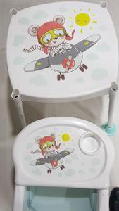 Sillas Plegables Multifuncionales Modernas de Metal y Plástico al por Mayor, Asientos de Felpa para Niños de Alta Seguridad para Cocina de Hotel, Embalaje OEM - Product Image 6