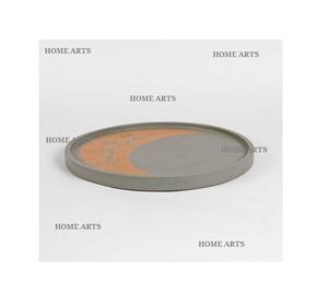 Dernière conception de plateau de service alimentaire en fer de haute qualité plateau de service de chocolats de forme ronde à bas prix - Product Image 2