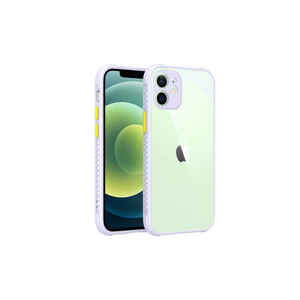 Funda Protectora de Silicona Netzy SAFA Kaff para iPhone 12 Morada - Accesorio para Teléfono Móvil - Product Image 1