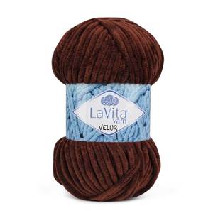 ไหมพรมถักมือ Lavita 7203 เวลัวร์ เวลเวท ผลิตภัณฑ์ระดับพรีเมียม - Product Image 1