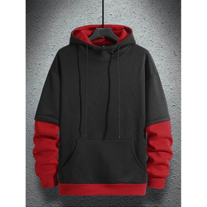 Sweat-shirts à capuche personnalisés pour hommes, design haut de gamme, impression personnalisée, 100% polyester, respirant, séchage rapide, écologique, hiver, professionnel, haute qualité - Product Image 3