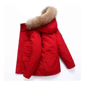 OEM venta al por mayor de chaquetas acolchadas largas recubiertas de alta calidad personalizadas con relleno de algodón de alta calidad invierno - Product Image 4