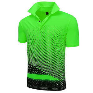 Venta al por mayor logotipo personalizado de manga corta hombres Polo camiseta de alta calidad fabricantes de ropa deportiva polos - Product Image 2