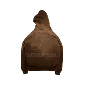 Survêtements en coton délavé personnalisés pour hommes, imprimé animal, antibactérien, best-seller, grande taille, design d'hiver, poids lourd - Product Image 3