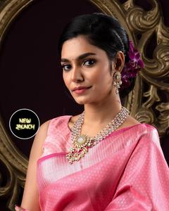 Saree de travail riche pallu et jacquard pour adultes pour occasions spéciales - Product Image 5