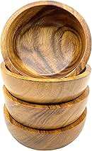Tazón de Madera Antiguo para Ensaladas, Frutas y Alimentos, Tazón para Servir en la Cocina y Mesa, Vajilla, Tamaño Personalizado en Oferta - Product Image 4