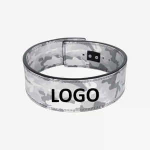 เข็มขัดยกน้ำหนักแบบมีตัวล็อค Raulam International Power Lifting Gym  รองรับหลัง  สำหรับฟิตเนส เพาะกาย  ทำจากหนังวัว ระบายอากาศได้ดี ไม่ลื่น - Product Image 3