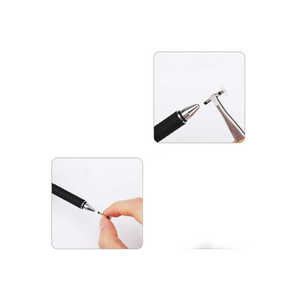 Netzy YX Smart Magnetic Aluminium Replacement Stylus <b>Pen</b> Tip Universal Capacitive Touch Screen Nib Gray for Drawing - Product Image 3