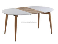 Table de cuisine en bois extensible, Design moderne Simple, haute brillance, meuble de salle à manger en vente