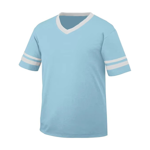 Sublimación manga holgada rayas bordadas High School College fútbol americano Jerseys poliéster secado rápido Jersey personalizado - Product Image 3