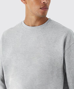 Sweat-shirt Hip Hop surdimensionné de qualité supérieure 100% coton Logo imprimé DTG personnalisé Streetwear Sweat-shirts et sweats à capuche lourds - Product Image 2