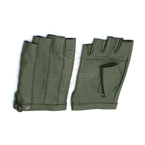 Premium <b>Fingerless</b> <b>Leather</b> <b>Gloves</b> With Smooth Finish And Breathable Material Lightweight <b>Fingerless</b> <b>Leather</b> <b>Gloves</b> - Product Image 5