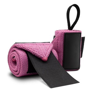 Muñequeras de algodón elástico personalizable para levantamiento de pesas artes marciales verano transpirable rápido puño largo protección de manos - Product Image 1