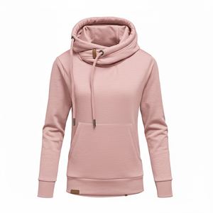 Extra Large Women <b>Oversized</b> <b>Hoodie</b> Cotton Fleece Pullover Custom <b>Hoodie</b> For Winter Heavy Fabric Streetwear Supplier OEM - Product Image 6