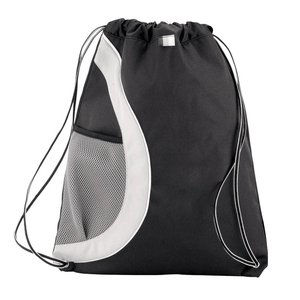 Customized Eco-Friendly Strong Polyester <b>Drawstring</b> Gym Sports <b>Backpack</b> Durable Nylon Lining Fitness Solid Color Waterproof - Product Image 6