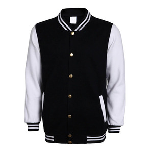 Custom <b>Men's</b> Varsity <b>Jacket</b> with Leather Sleeves Embroidered Winter Style Letterman <b>Jacket</b> Direct from Manufacturer - Product Image 1