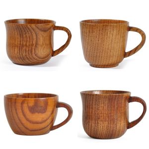 BAMBOO Natural Wood Tea <b>Cup</b> Wooden for Wine Coffee Water Hot <b>Cold</b> Drinks Drinking Mug, Japanese Style Wood Tea <b>Cup</b> - Product Image 1