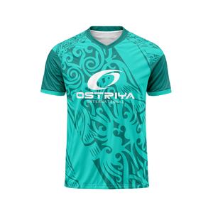 Quick-Dry Breathable Polyester Soccer <b>Jersey</b> <b>Short</b> Trendy V-Neck Unisex Adults Customized Sportswear Front Logo High Quality - Product Image 1