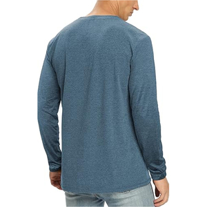 <b>T</b>-<b>shirt</b> 100% Cotton High Quality Full Sleeve Hand Blank Loose Fit Long Sleeve <b>T</b> <b>Shirt</b> Cotton <b>Men</b> <b>T</b>-<b>shirt</b> for <b>Men</b> Crew Fitness - Product Image 3