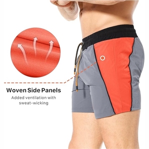 Elastic Fitness Casual Training <b>Men</b> Sports <b>Shorts</b> Workout Breathable Sports <b>Sweat</b> Gym <b>Shorts</b> for <b>Men</b> - Product Image 2