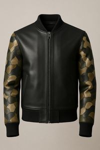 แจ็กเก็ตหนังแบบสั่งทำสำหรับทุกเพศพร้อมดีไซน์โลโก้ตามสั่ง - Product Image 5