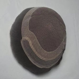 Prótesis Capilar de Cabello Humano con Encaje Frontal de Los Ángeles, Cabello Taz, Cabello BD, Parches de Prótesis Capilar - Product Image 5